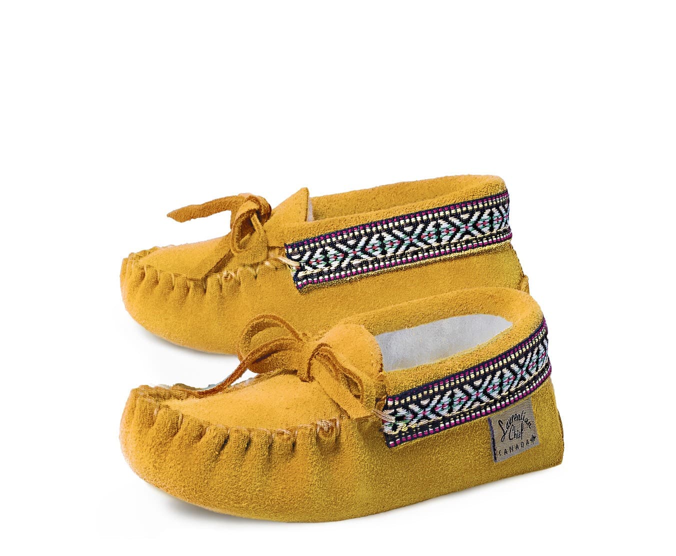 Mocassins Lacé Simple, Brod no 1, Orlon