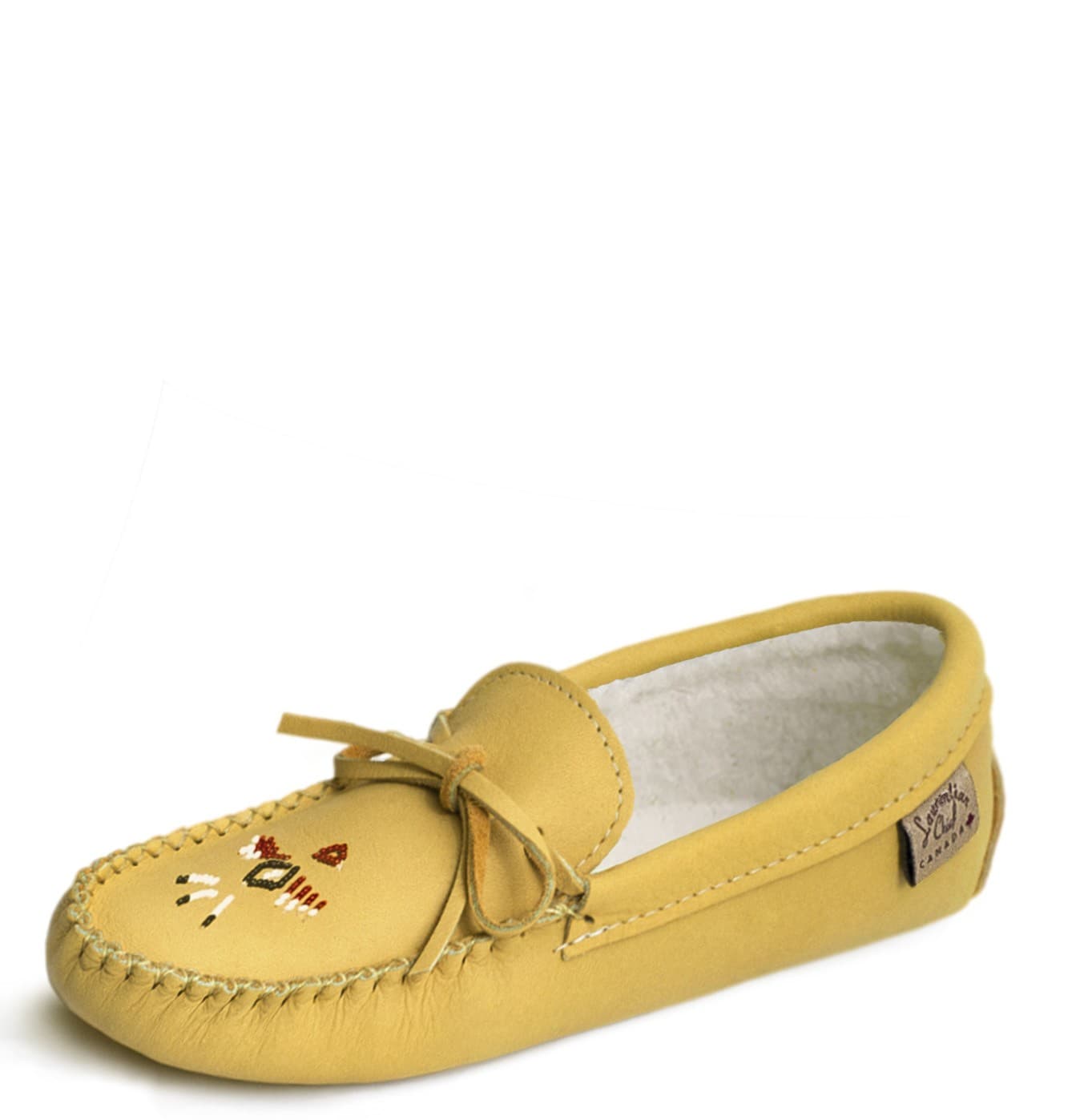 Mocassins, Orlon, Perlé