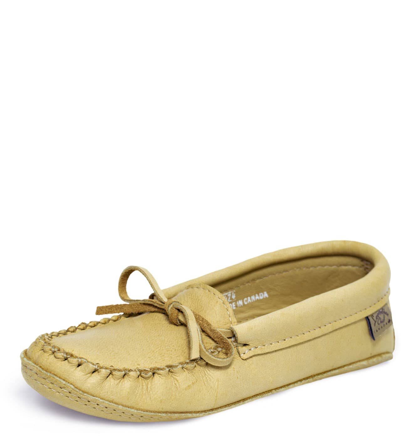 Mocassins, Doublé Cuir, Semelle Double Fait de Cuir Durable