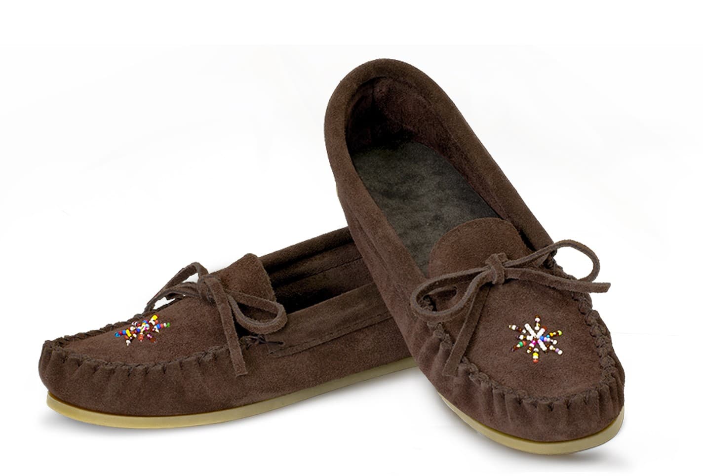 Mocassins, Perlé, Crepex Naturel