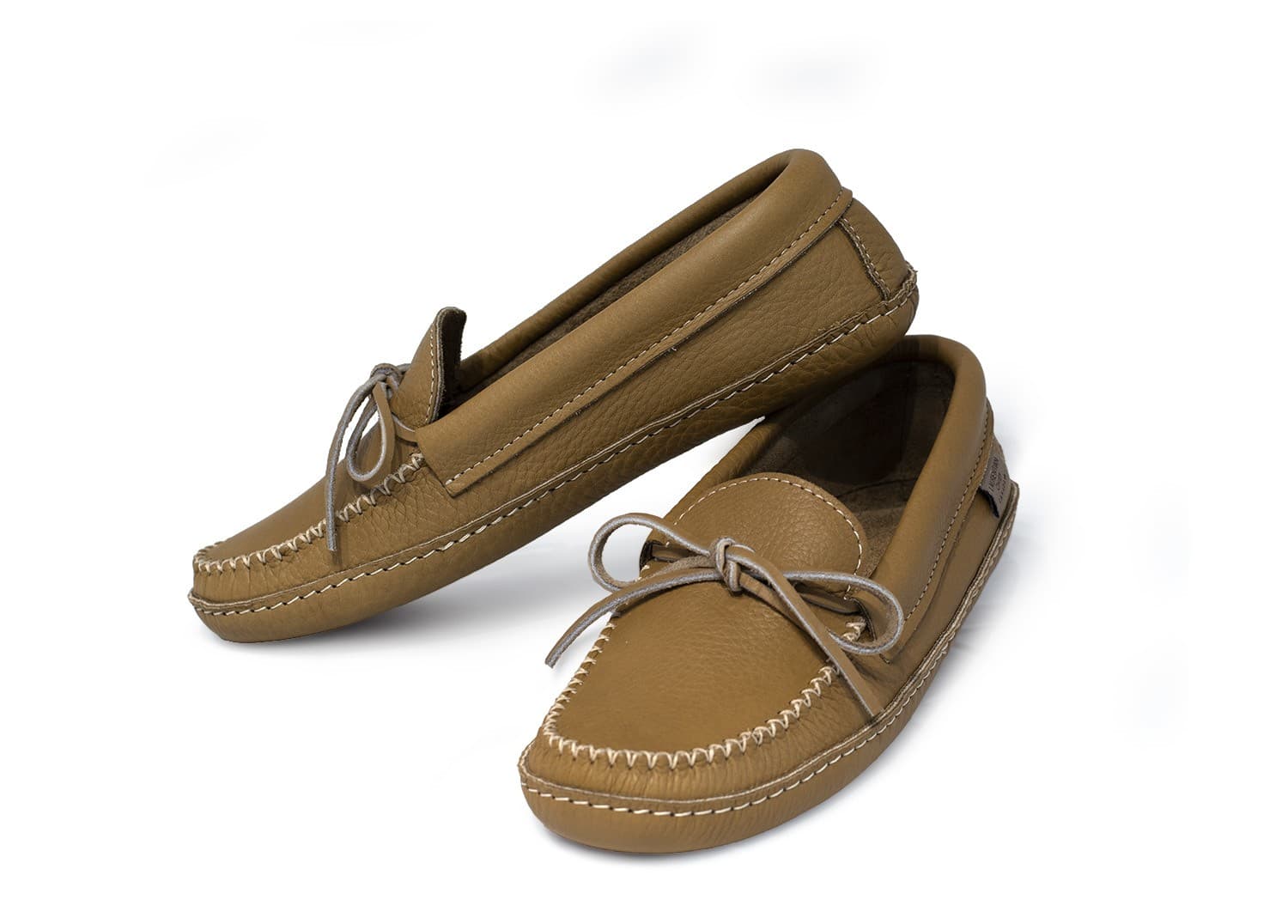 Moccasin Slippers Canada Quality Genuine Leather,Single Lacing, Durable Comfortable Stylish Shoes